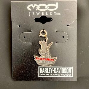 H.D. “Eagles Nest” sterling silver charm.